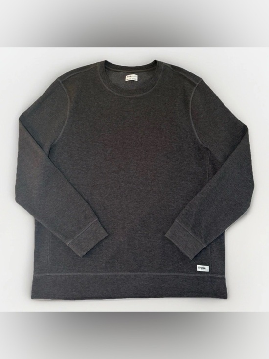 Frank & Oak Other - Frank and Oak Men's Black Gray Crewneck
Sweatshirt Size XXL Luxe Heavy $90